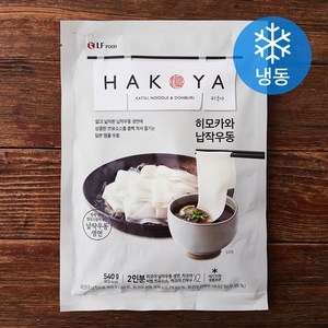 하코야 히모카와 납작우동 2인분 (냉동), 540g, 1개