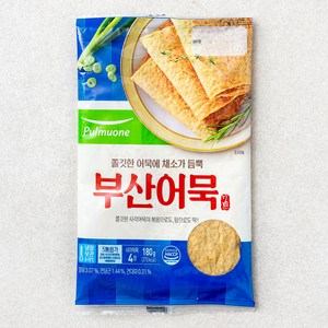 풀무원 부산어묵 4장, 180g, 1개