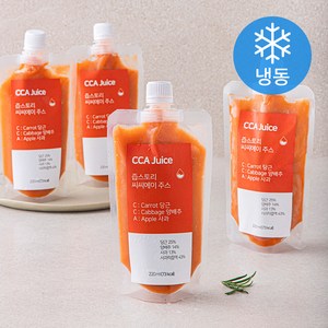 즙스토리 씨씨에이 주스 (냉동), 220ml, 4개