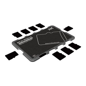 카드타입 SD 메모리 보관 케이스 블랙 MSD10