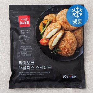 하이포크 더블치즈 스테이크 (냉동), 550g, 1개