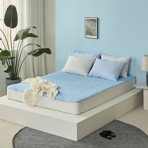 마르셀린 굿드림 알러쉴드 누빔 방수 패드, 블루