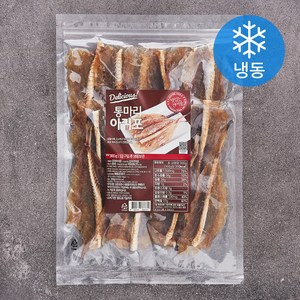 해맑은푸드 통마리 조미 아귀포 (냉동), 300g, 1개