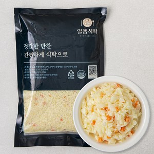 일품식탁 새콤한 코올슬로우, 1kg, 1개