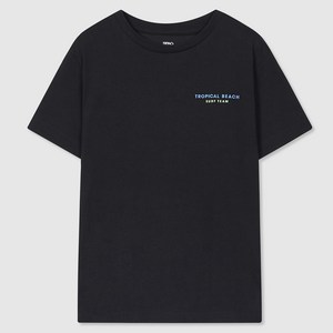 스파오 아동용 네온 트로피칼 반팔 티셔츠