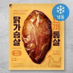 한끼통살 닭가슴살 허니소이 (냉동), 100g, 1개