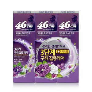 페리오 46cm 굿스멜링 민트 치약, 100g, 3개