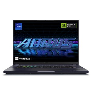 기가바이트 2024 어로스 16X 코어i9 인텔 14세대 지포스 RTX 4070, Midnight Gay, 3TB, 32GB, WIN11 Home, AORUS 16X ASG-63KRH