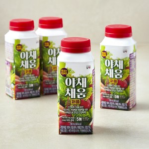 야채채움 퍼플 주스, 190ml, 4개