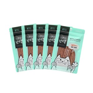 간택 고양이 져키 50g, 명태 + 타우린 혼합맛, 5개