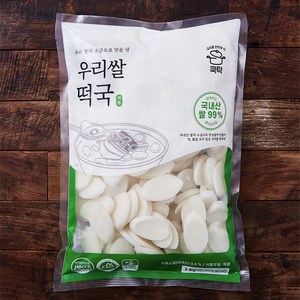 쿡탁 우리쌀 떡국, 1kg, 1개