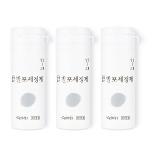 살림소 발포 세정제 텀블러 클리너, 40g, 3개