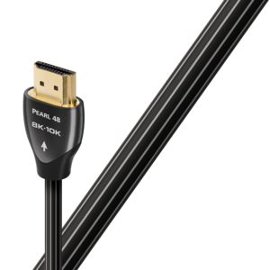 오디오퀘스트 HDMI Peal 48 HDMI 케이블 블랙, 1개, 1m