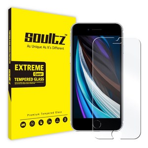 솔츠 풀커버 강화유리 휴대폰 액정보호필름, 1세트