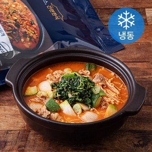 앙트레쿠킹박스 우삼겹냉이 된장찌개 밀키트 2인분 (냉동), 310g, 1개