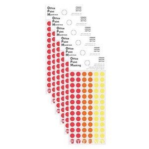 쁘띠팬시 마스킹라벨 3종 x 156p 세트 OPM-R304A, 6세트