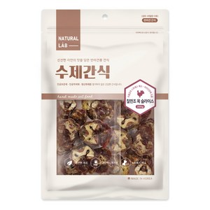 내츄럴랩 반려견 수제간식, 칠면조, 200g, 1개