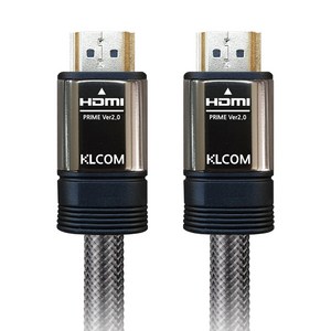 케이엘컴 4K UHD 고급 HDMI V2.0 IC 골드 케이블, 1개, 20m