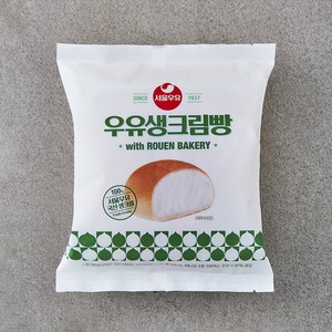 서울우유 우유생크림빵, 140g, 1개