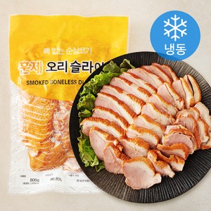 농우 중국산 훈제 오리 슬라이스 (냉동), 800g, 1개