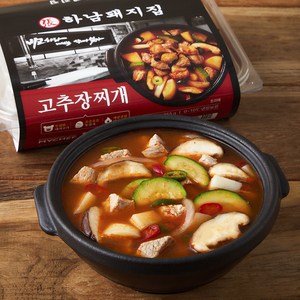 마이셰프 하남돼지집 고추장 찌개 2인분 밀키트, 755g, 1개