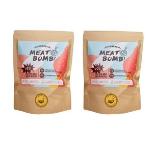 치즈썬 미트밤 습식사료 2p, 오리, 1kg, 2개