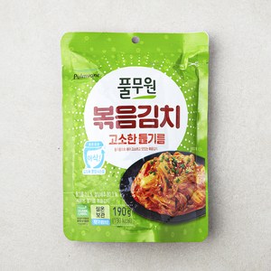 풀무원 들기름 볶음김치, 190g, 1개