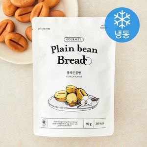 스윗팔렛트 플레인콩빵 (냉동), 90g, 1개