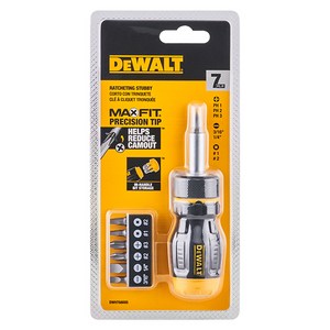 디월트 7in1 멀티비트 라쳇 주먹 드라이버 DWHT68005-KR, 1개