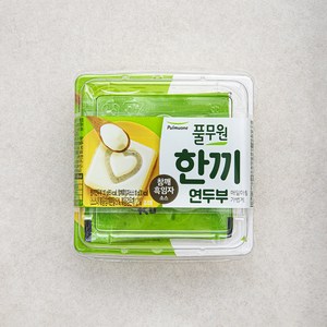 풀무원 한끼연두부 110g + 참깨흑임자 소스 10g 세트, 1세트