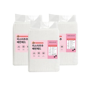 미스터추추 강아지 배변패드 플러스 20g, 100개입, 3개