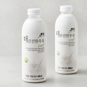 이담 더 신선한 우유, 750ml, 2개