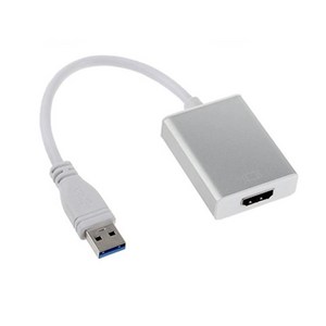 USB 3.0 to HDMI 모니터 컨버터, 화이트