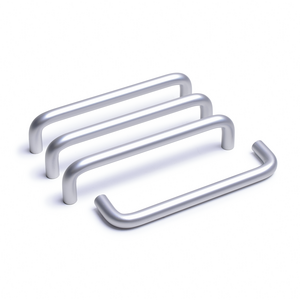 손잡이세상 베이직 가구손잡이 실버 10 x 128 mm, 4개