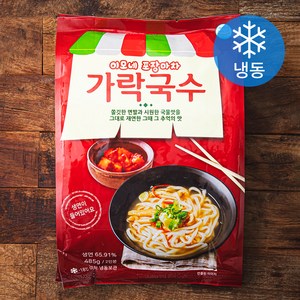 이모네 포장마차 가락국수 2인분 (냉동), 485g, 1개