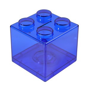 티지컴퍼니 블록 저금통, 블루, 1개