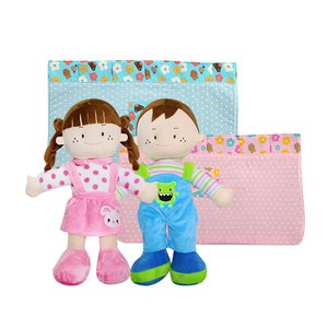 캐스비 보들주근깨인형 2종 + 코코포대기 2p 세트 KBP144set, 31cm, 랜덤발송 (인형(21 x 31 cm), 포대기(47 x 28 cm)), 1개