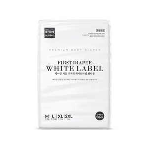 케이맘 화이트라벨 팬티기저귀 2XL 14kg, 10개