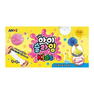 아모스 아이슬라임 Kids 70g x 8종 세트, 혼합색상, 560g, 1세트