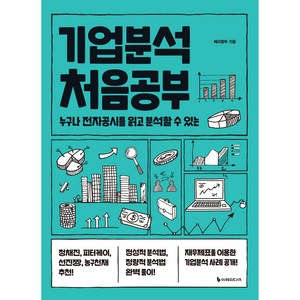 기업분석 처음공부:누구나 전자공시를 읽고 분석할 수 있는, 체리형부, 이레미디어