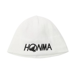 혼마골프 비니 골프모자 HUGQ017R005 001, WHITE