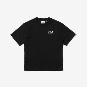 휠라키즈 아동용 드로잉 그래픽 반팔 티 FK2RSD2109X