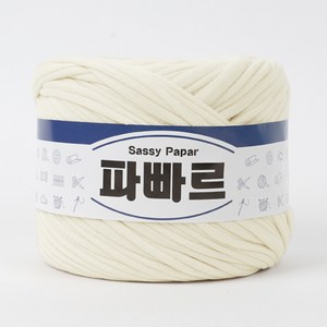 쎄비 파빠르 패브릭얀 뜨개실 500g, 57.아이보리, 1개