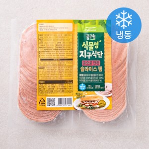 풀무원 식물성 지구식단 콩으로 만든 슬라이스 햄 (냉동), 500g, 1개