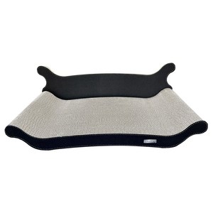 펫츠몬 고양이 등받이 탈 부착 양면 빅웨이브 쇼파 평판형 스크래쳐 75cm 초대형, 혼합색상, 1개