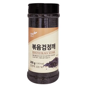 청화농산 볶음검정깨, 1개, 200g