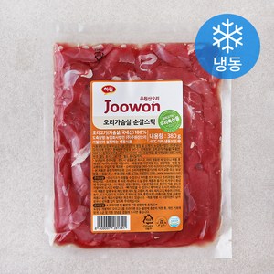 주원산오리 오리가슴살 순살스틱 (냉동), 380g, 1개