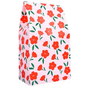 좋은기븐 꽃의 정원 종이봉투 중, 핑크, 100개