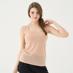 푸마바디웨어 여성용 통기성 쿨 에어메쉬 인견 런닝형 브라탑