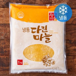 황보마을 중국산 다진마늘 (냉동), 1개, 1kg